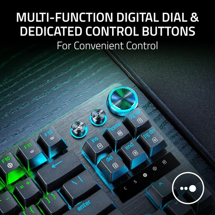 Razer Huntsman V3 Pro Tenkeyless 8KHz, schwarz, LEDs RGB, Razer Analog Optical Switch Gen-2, USB, US