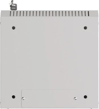 Lanberg WF11 Series 10" Rack Wandschrank 6HE, hängend, Flatpack, Glastür, IP20, RAL 7035, 300mm tief