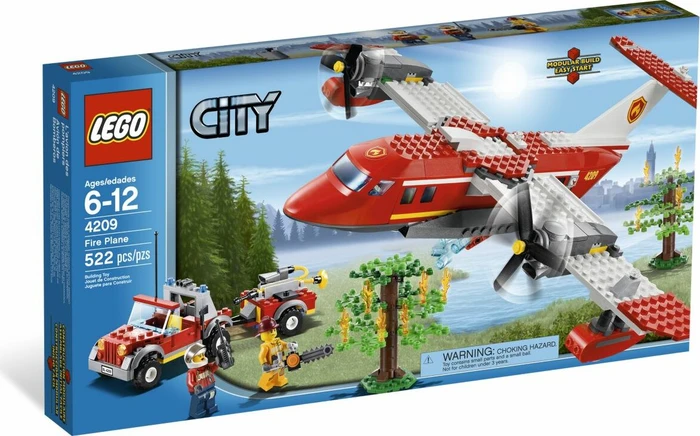 LEGO City Waldbrand - Feuerwehr-Löschflugzeug
