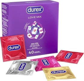 Durex Love Mix Set, 40 Stück