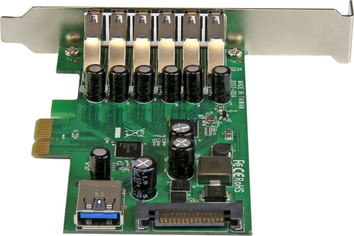 StarTech PEXUSB3S7, 7x USB-A 3.0, PCIe 2.0 x1
