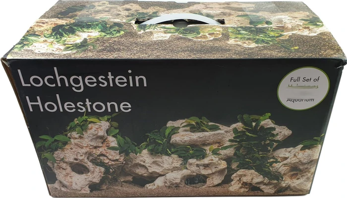 aquadeco Rock-Box Mini-Landschaft Lochgestein, 6kg