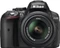Nikon D5300 schwarz mit Objektiv AF-S DX 18-55mm 3.5-5.6 G VR Vorschaubild