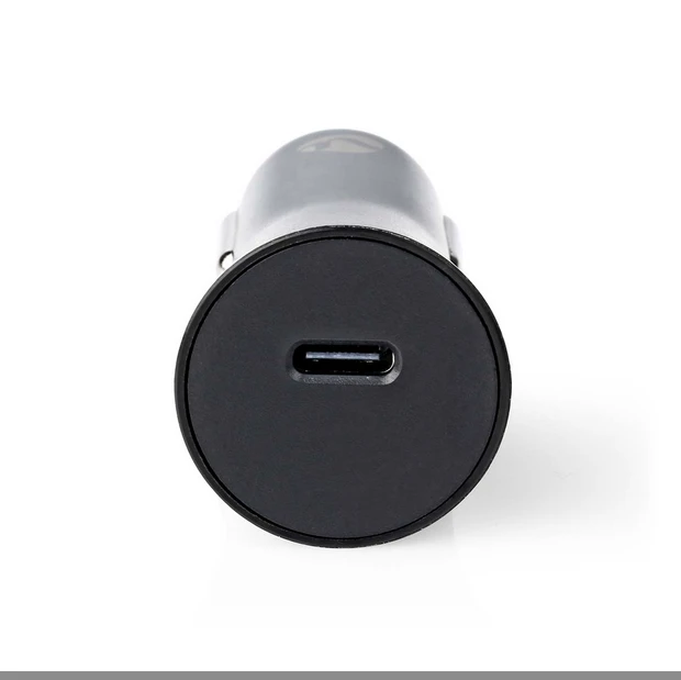 Nedis 20W USB-C Kfz-Schnellladegerät mit Power Delivery schwarz