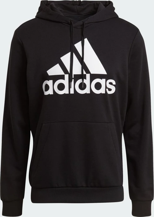 adidas Essentials Big Logo Hoodie schwarz/weiß (Herren)