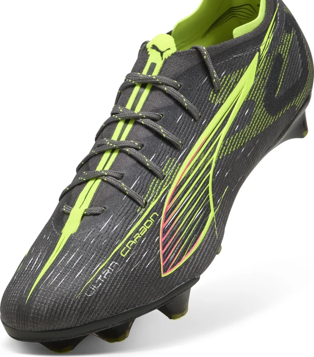 Puma Ultra 5 Carbon FG matte aged silver/yellow alert/sun struck (Herren)