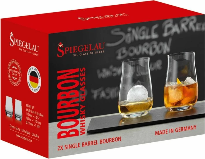 Spiegelau Special Glasses Single Barrel Bourbon Glas, 2 Stück