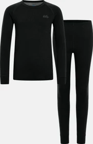 Odlo Natural Merino 200 Base Layer Set schwarz (Junior)