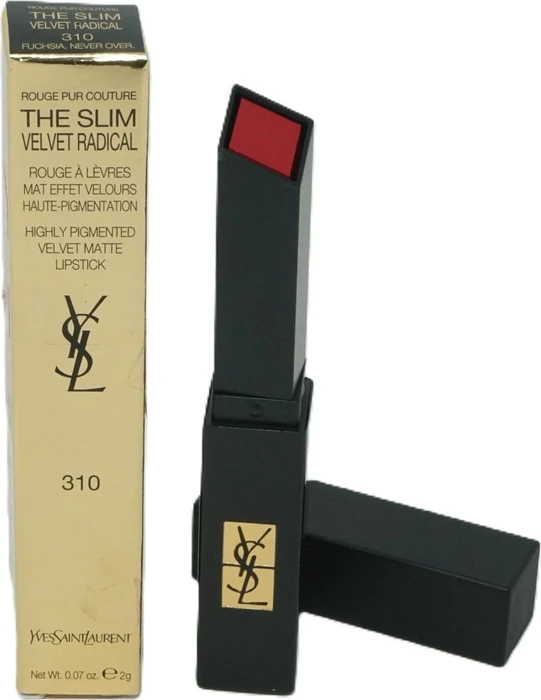 Yves Saint Laurent Rouge Pur Couture The Slim Velvet Radical Lippenstift 310 fuchsia never over, 2.2g