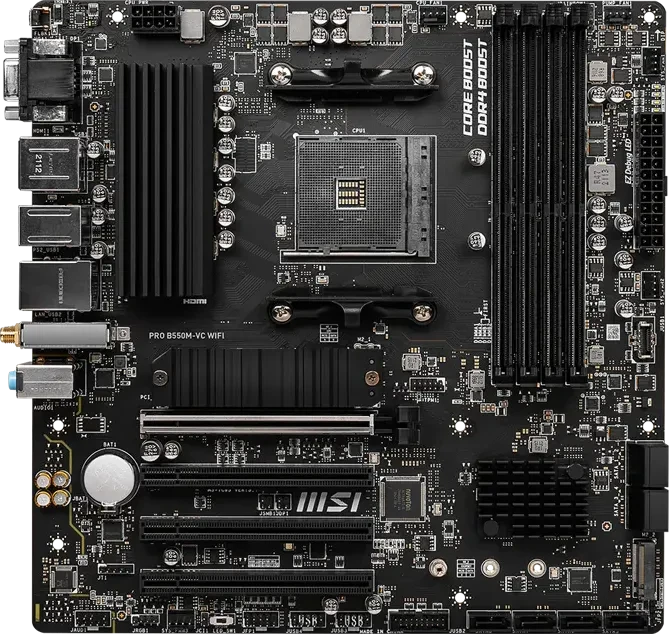 MSI PRO B550M-VC WIFI (AMD AM4)