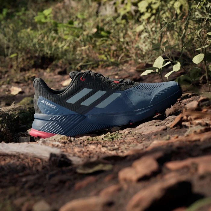 adidas Terrex Soulstride Rain.RDY wonder steel/magic grey/pure ruby (Herren)