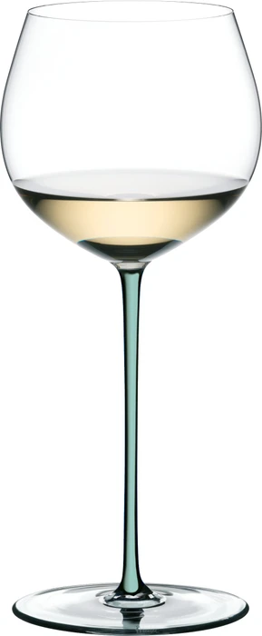Riedel Fatto A Mano Oaked Chardonnay Weißweinglas mint