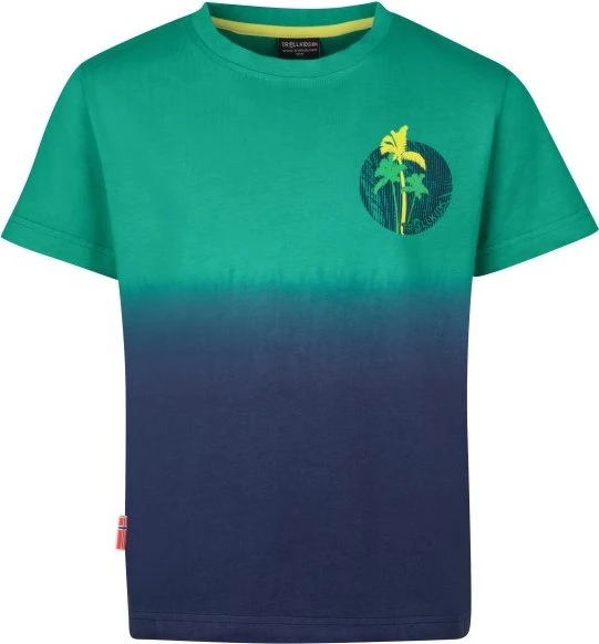 Trollkids Yttersand Beach Funktionsshirt kurzarm pepper green (Junior)