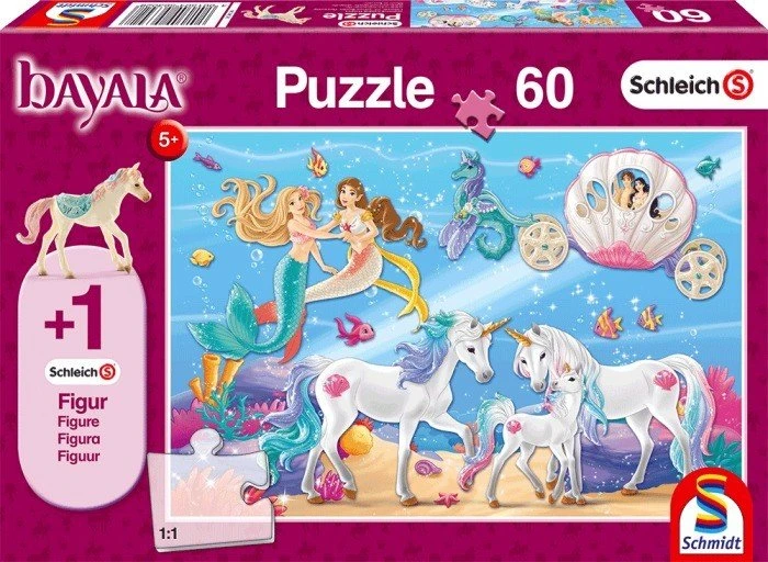 Schmidt Spiele Schleich Der Zauber der Meerjungfrauen