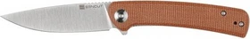 Sencut Neches Taschenmesser brown micarta/satin finished