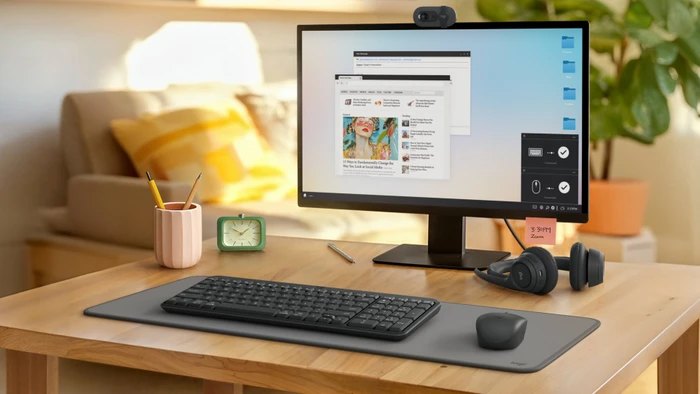 Logitech MK250 Compact Wireless Combo Graphite, Bluetooth, US