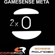 Pulsar Gaming Gears Skates für Gamesense Meta, weiß