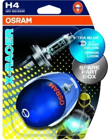 Osram X-Racer H4 60/55W, 2er-Pack Blister