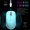 Lamzu Atlantis MINI PRO Wireless Gaming Mouse Miami Blue, USB Vorschaubild