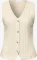 Street One Studio V-Neck und Knopfleiste Weste soft beige (Damen) Vorschaubild