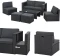 Juskys Salou Polyrattan Lounge-Set Vorschaubild
