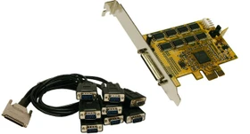 Exsys 8x seriell RS232, PCIe x1 (EX-44378)