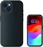 4smarts Silicone Case Cupertino MagSafe für Apple iPhone 15 schwarz