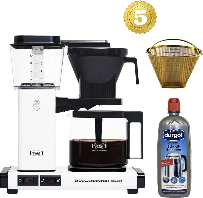 Technivorm Moccamaster KBG Select mattweiß