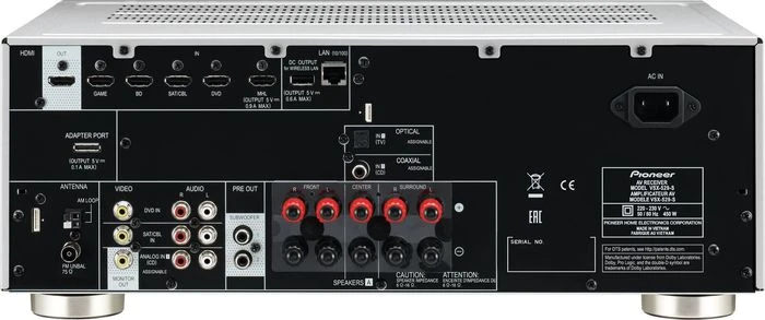 Pioneer VSX-529 silber