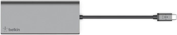 Belkin USB-C Multimedia Hub, USB-Hub, RJ-45, USB-C 3.0 [Stecker]