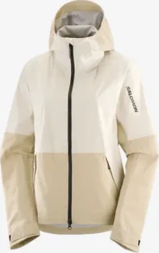 Salomon Outerpath 2.5L Funktionsjacke white pepper/rainy day (Damen)