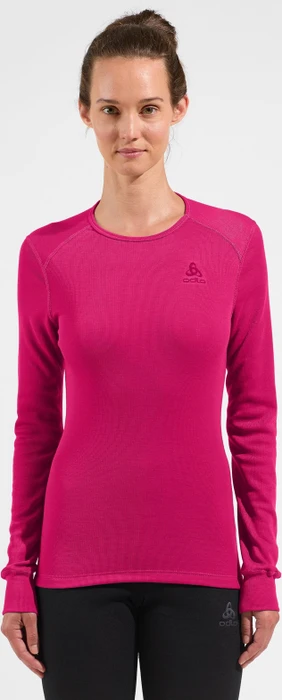 Odlo Active Warm Eco Funktionsshirt langarm beetroot purple (Damen)