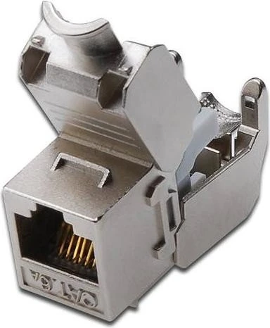 Digitus Keystone Modul RJ-45 Buchse via Verlegekabel Cat6a, 24er-Pack