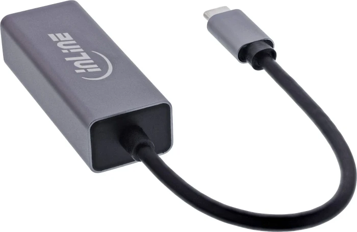 InLine Gigabit LAN-Adapter, RJ-45, USB-C 3.0 [Stecker]