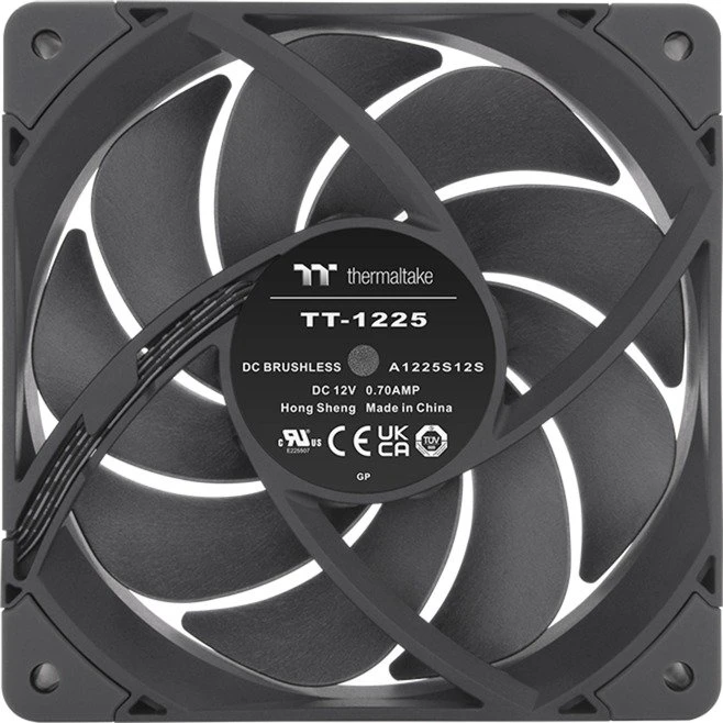 Thermaltake ToughFan 12 Pro High Static Pressure PC Cooling Fan schwarz, 120mm