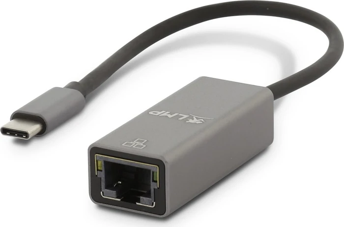 LMP LAN-Adapter, USB-C 3.0 [Stecker], Space Grey
