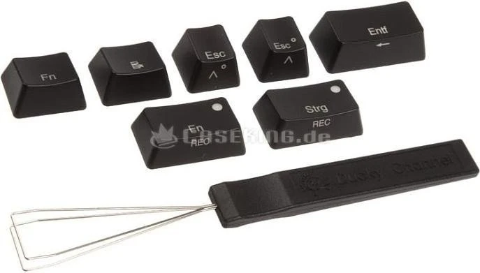 Ducky Mini grau, MX BROWN, USB, DE