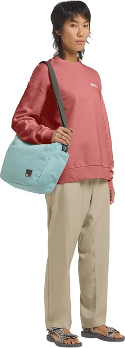 Jack Wolfskin Essential Crewneck Sweatshirt mineral red (Damen)