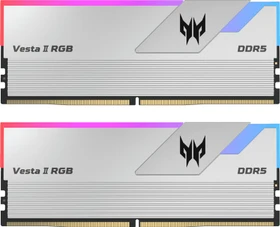 Acer Predator Vesta II silber UDIMM 32GB Kit, DDR5-6000, CL32-38-38-76, 1RX8