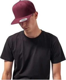 Flexfit YP Classics Premium Snapback Kappe maroon
