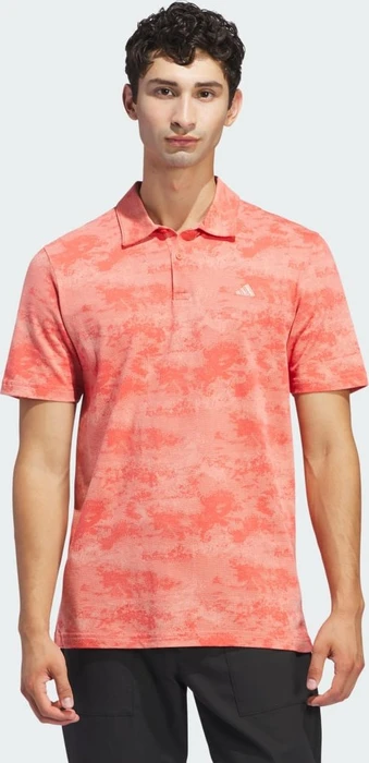 adidas Go-To Printed Mesh Poloshirt kurzarm preloved scarlet (Herren)