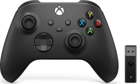 Microsoft Xbox Series X Wireless Controller inkl. Drahtlosadapter für Windows (Xbox SX/Xbox One/PC)