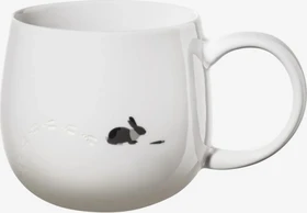 ASA Selection magu footprints Becher mit Henkel rabbit