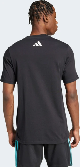 adidas Mercedes AMG Petronas Formula One Team DNA Graphic T-Shirt kurzarm schwarz/weiß (Herren)