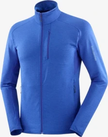 Salomon Essential Lightwarm Jacke surf the web (Herren)