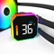 Montech HyperFlow Digital 360 Black, schwarz Vorschaubild
