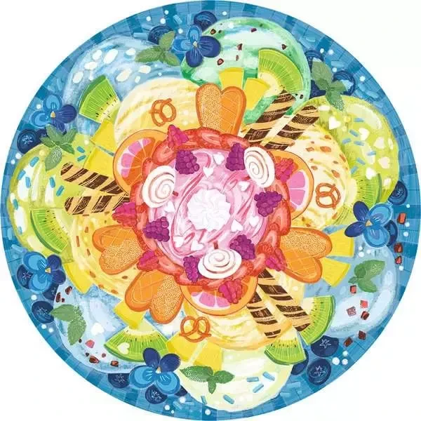 Ravensburger Puzzle Circle of Colors Ice Cream