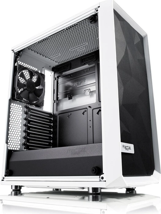 Fractal Design Meshify C White, Glasfenster