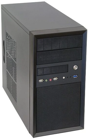 Chieftec Mesh CT-01B, schwarz, 350W ATX