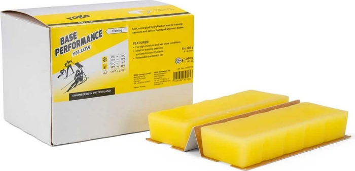 Toko Base Performance Hot Wax Gleitwax Wachs gelb
